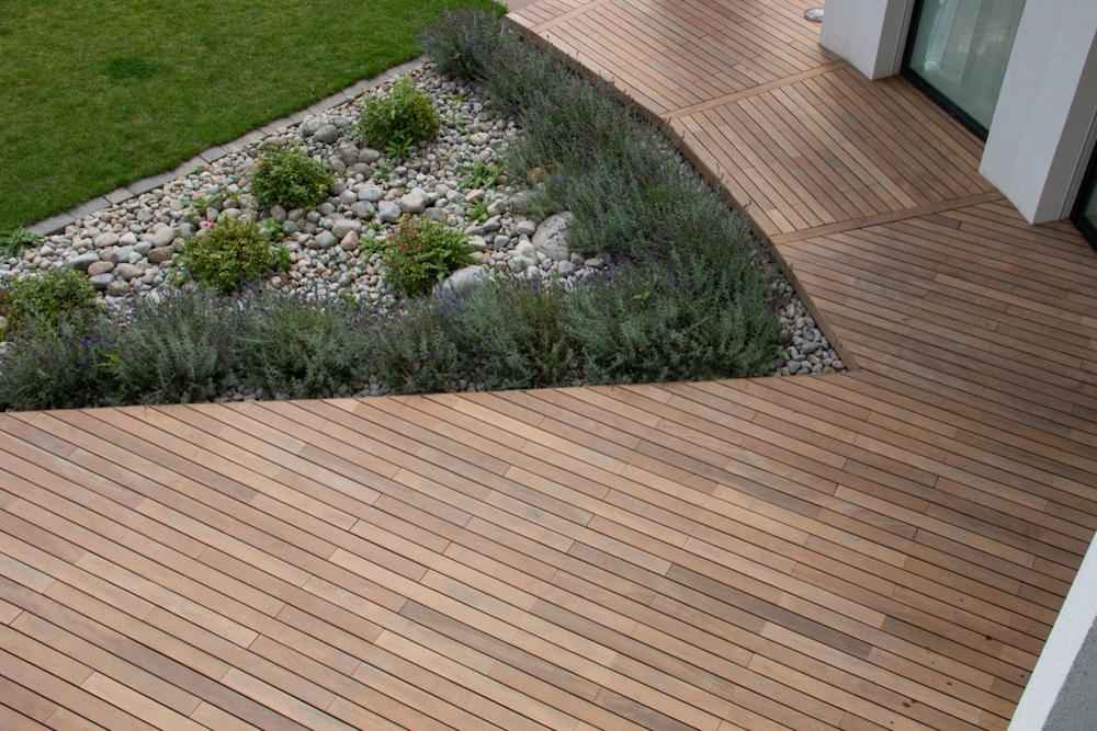 suelo exterior jardín