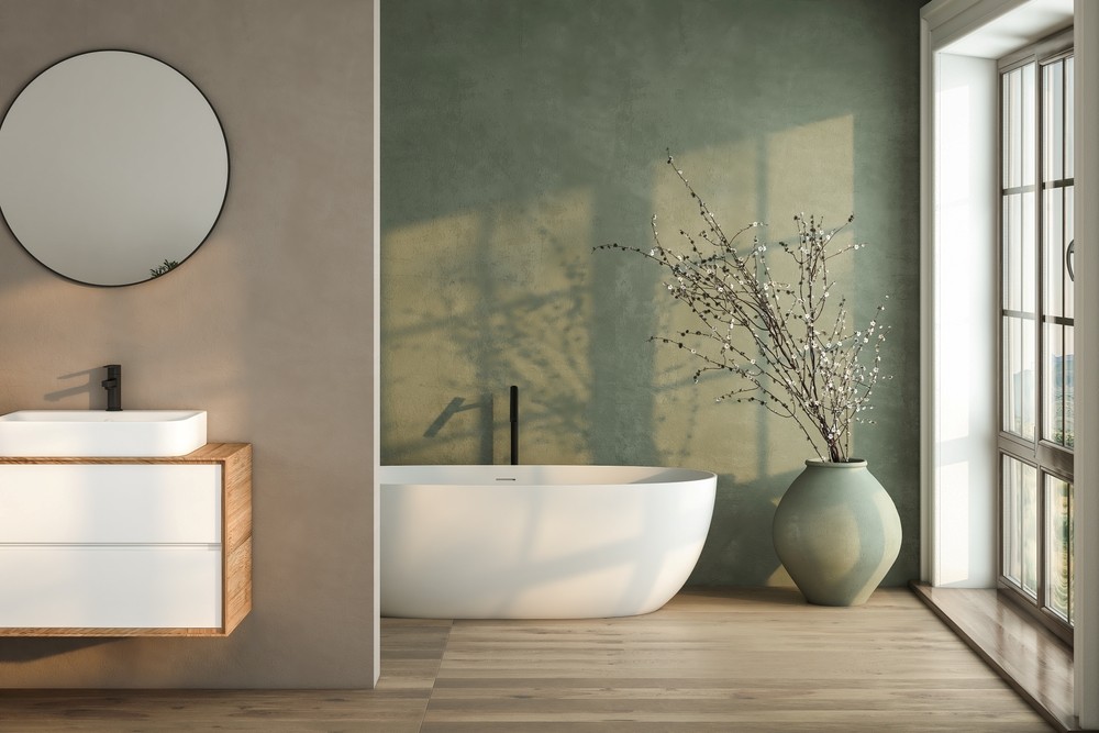 Como tener un baño con parquet